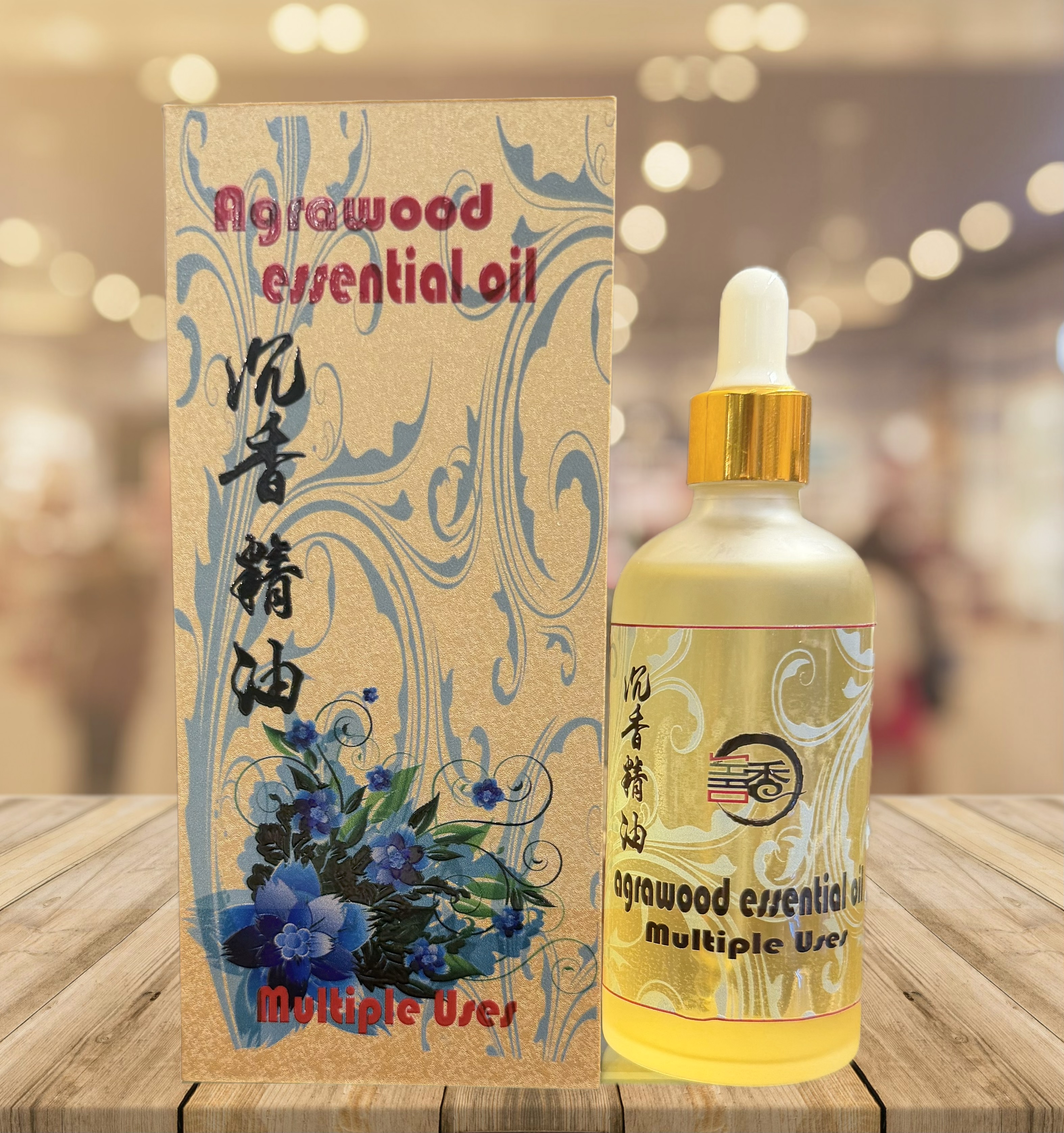 沉香按摩精油100ml