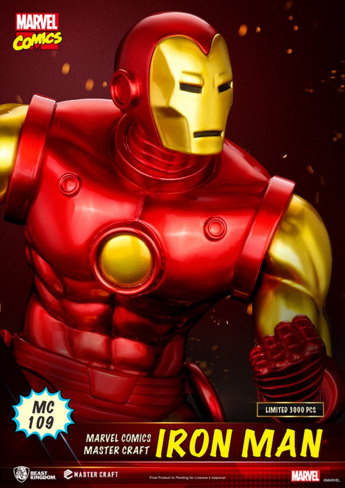 📦訂購 台灣代購 Marvel 漫威英雄系列 極匠系列 鐵甲奇俠 Master craft Iron Man