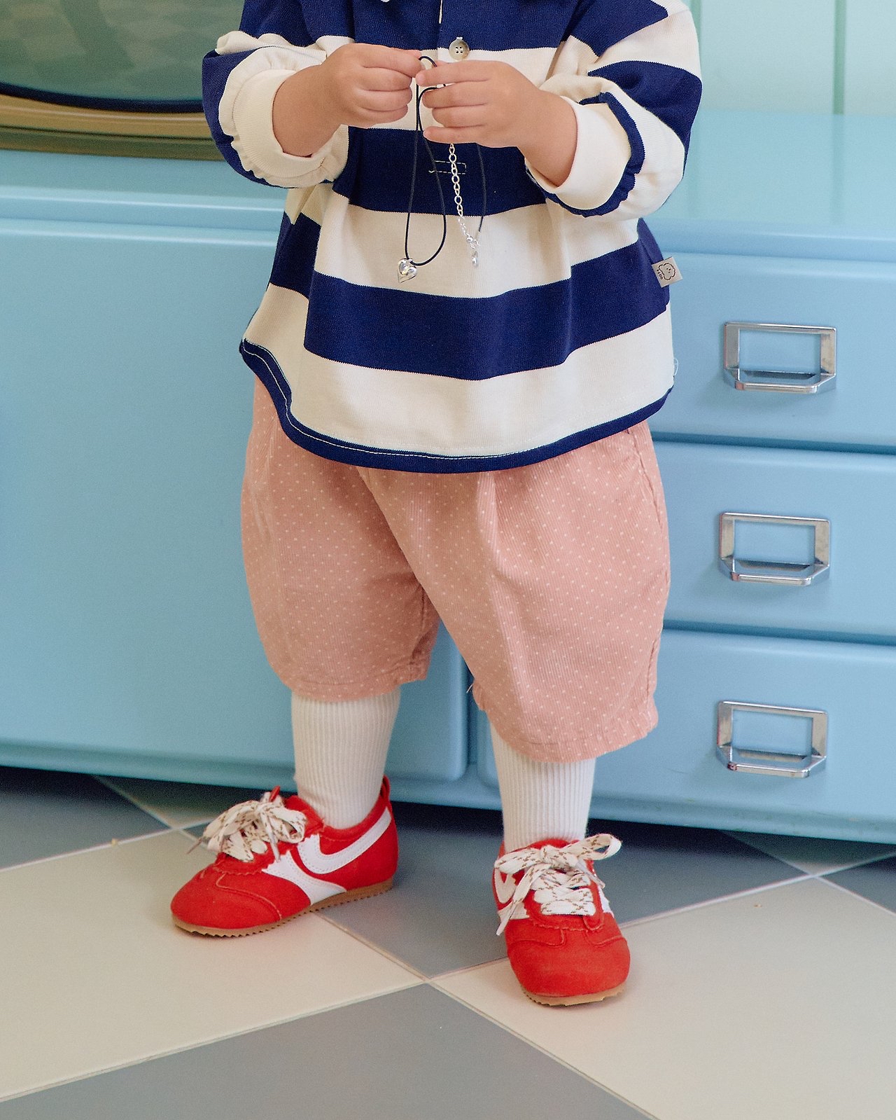 OOTT | Petit Dot Pants (Crop Pants)