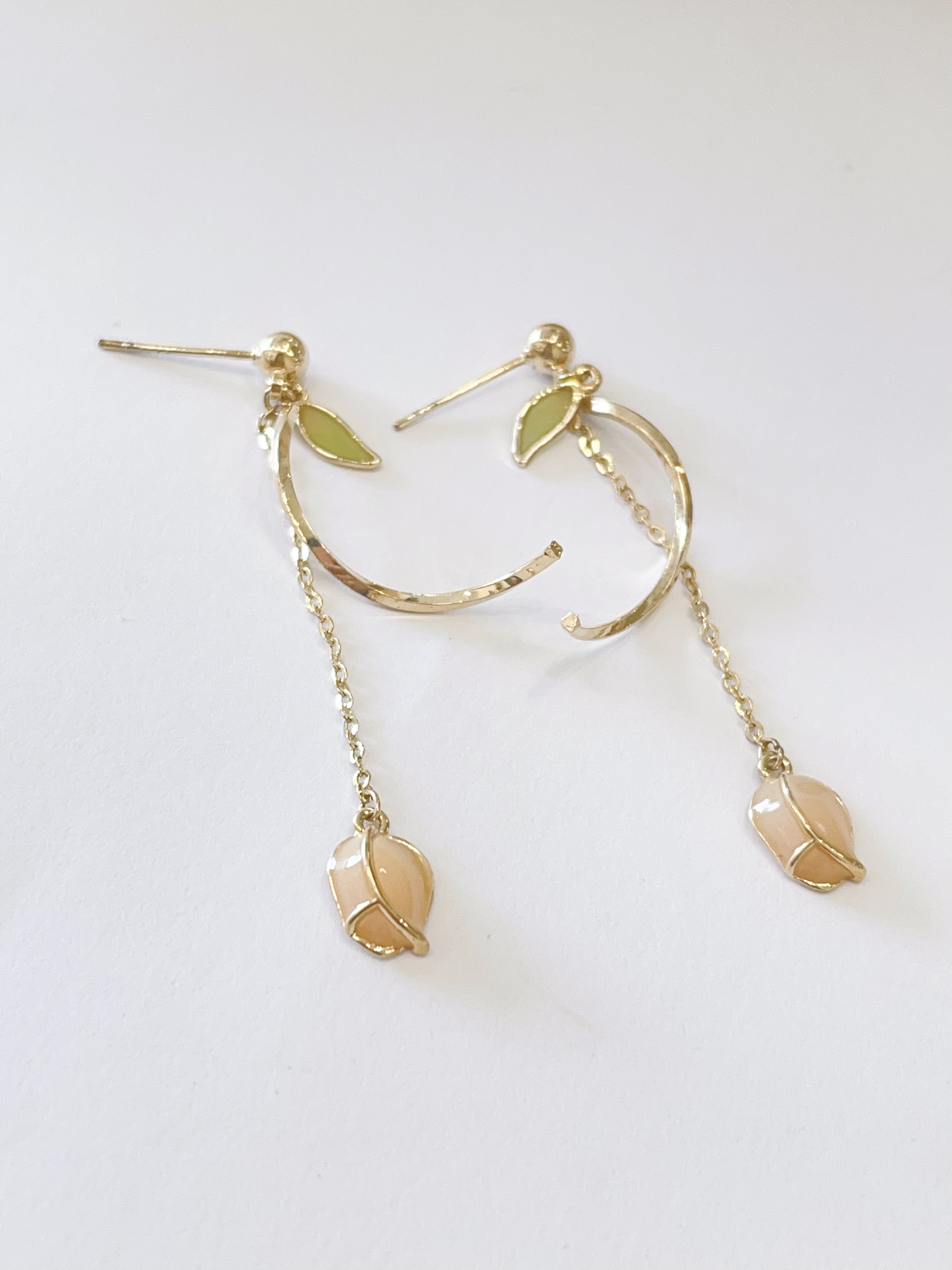 郁金香流苏耳环🌷