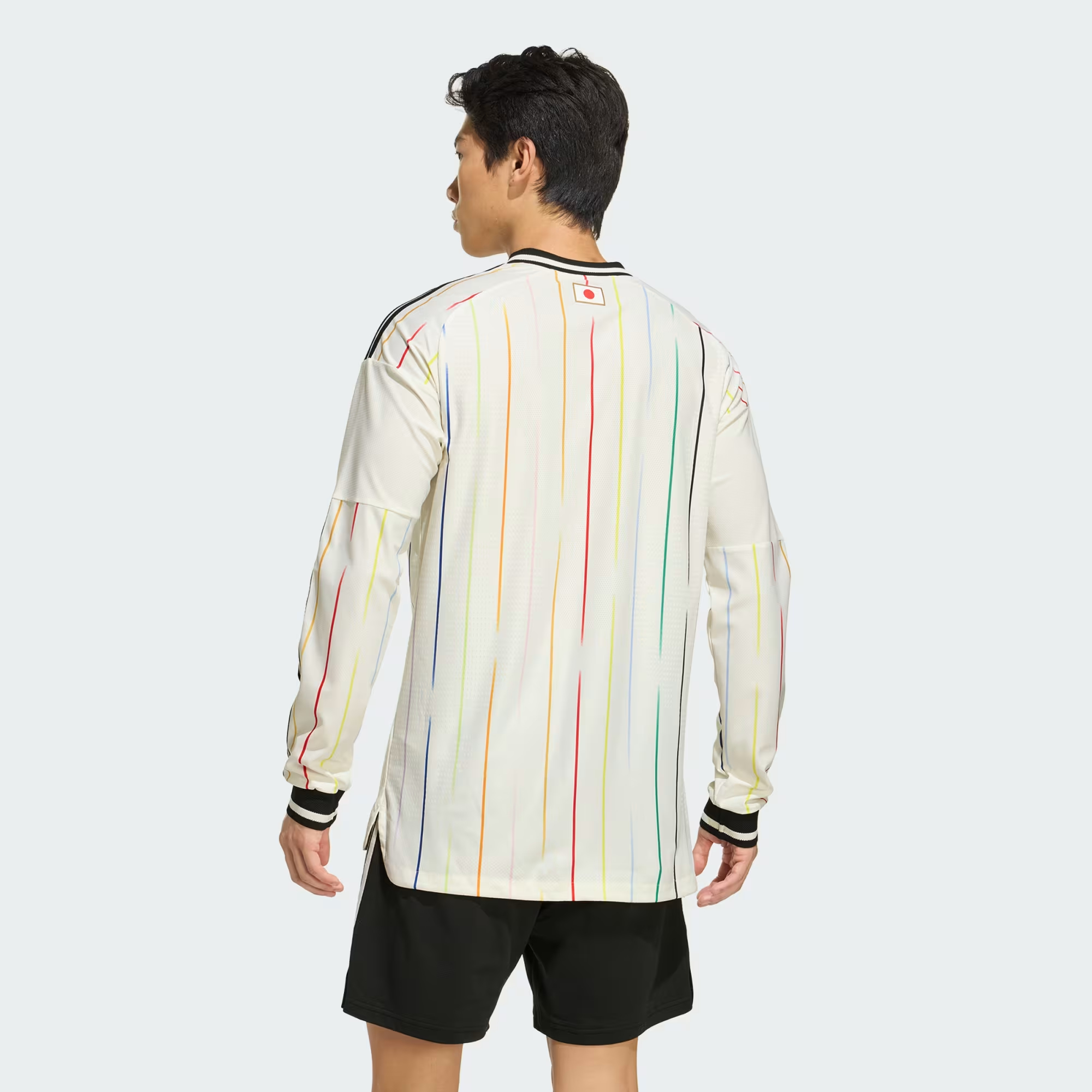 職人傑作 ⚽ Adidas Japan 日本國家隊 2026-27 作客長袖球員版球衣 (可加印字及臂章) JZ9698