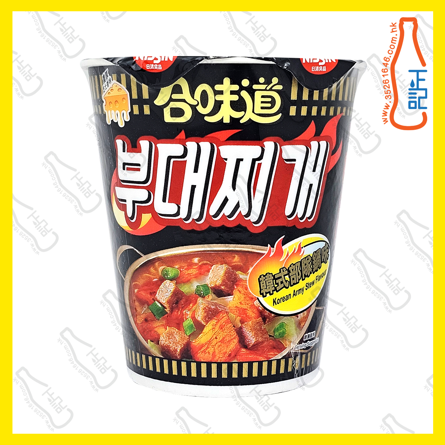 日清合味道(韓式部隊鍋味)杯麵 74g x【4杯】 /份