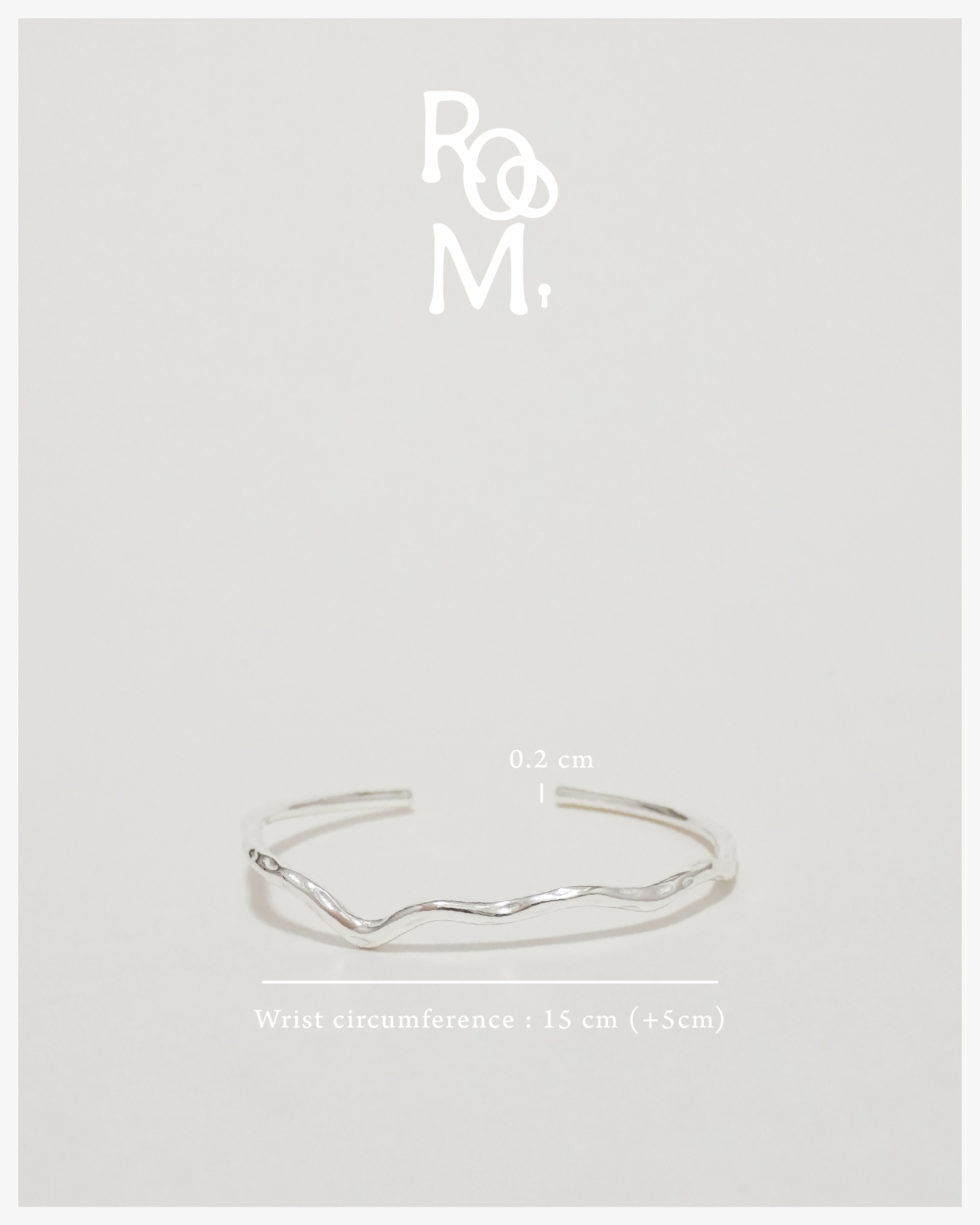 Serene Silhouette Cuff Bracelet