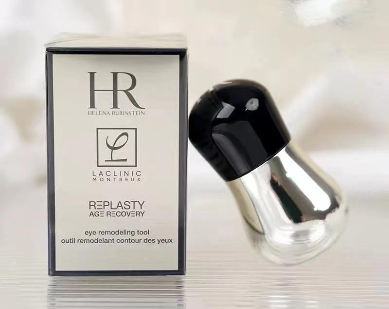 【法國頂奢 HR 赫蓮娜 (Helena Rubinstein) 皇牌黑繃帶眼霜專屬 - 醫學級鋅合金奢華眼部按摩棒】