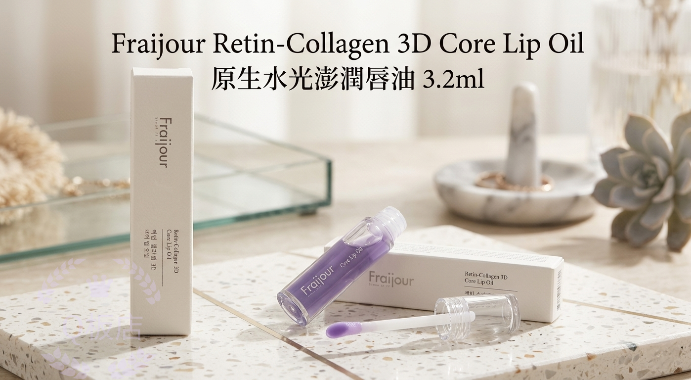 Fraijour Retin-Collagen 3D Core Lip Oil  原生水光澎潤唇油 3.2ml
