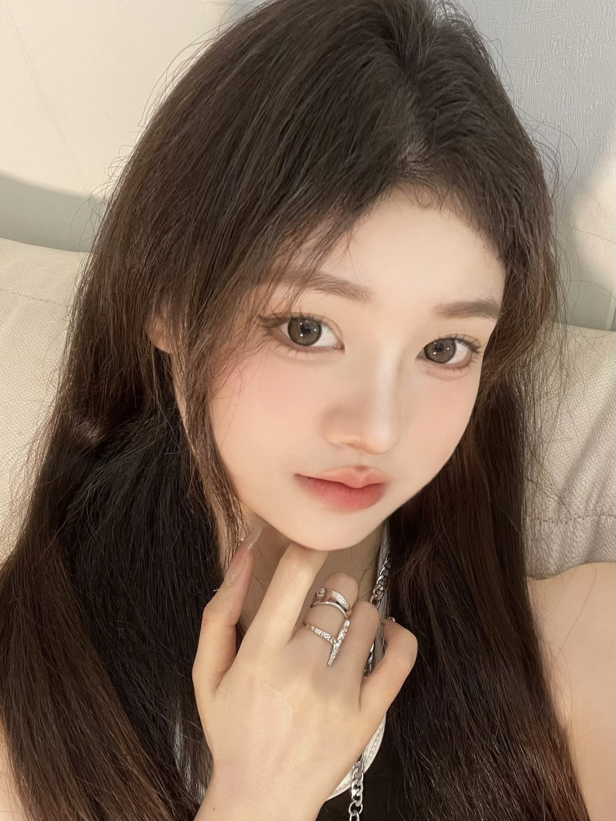 0度現貨 Hanawink韓製年拋 雪山梨枝