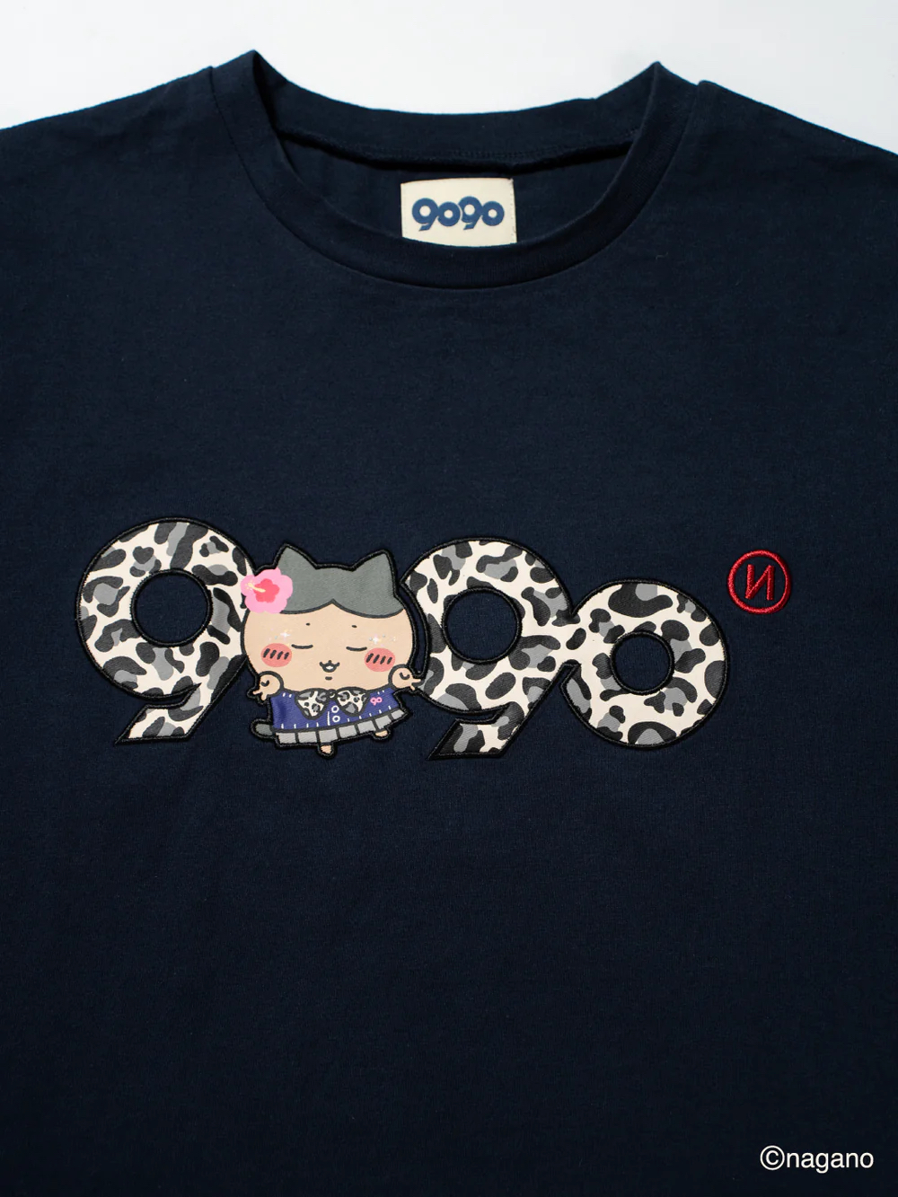【日版官方受注】9090 x Chiikawa OG Logo Tee - Navy