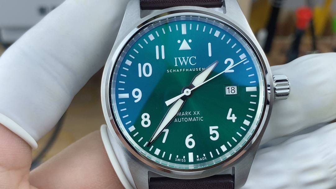 IWC 马克二十快拆版本绿面✔️
