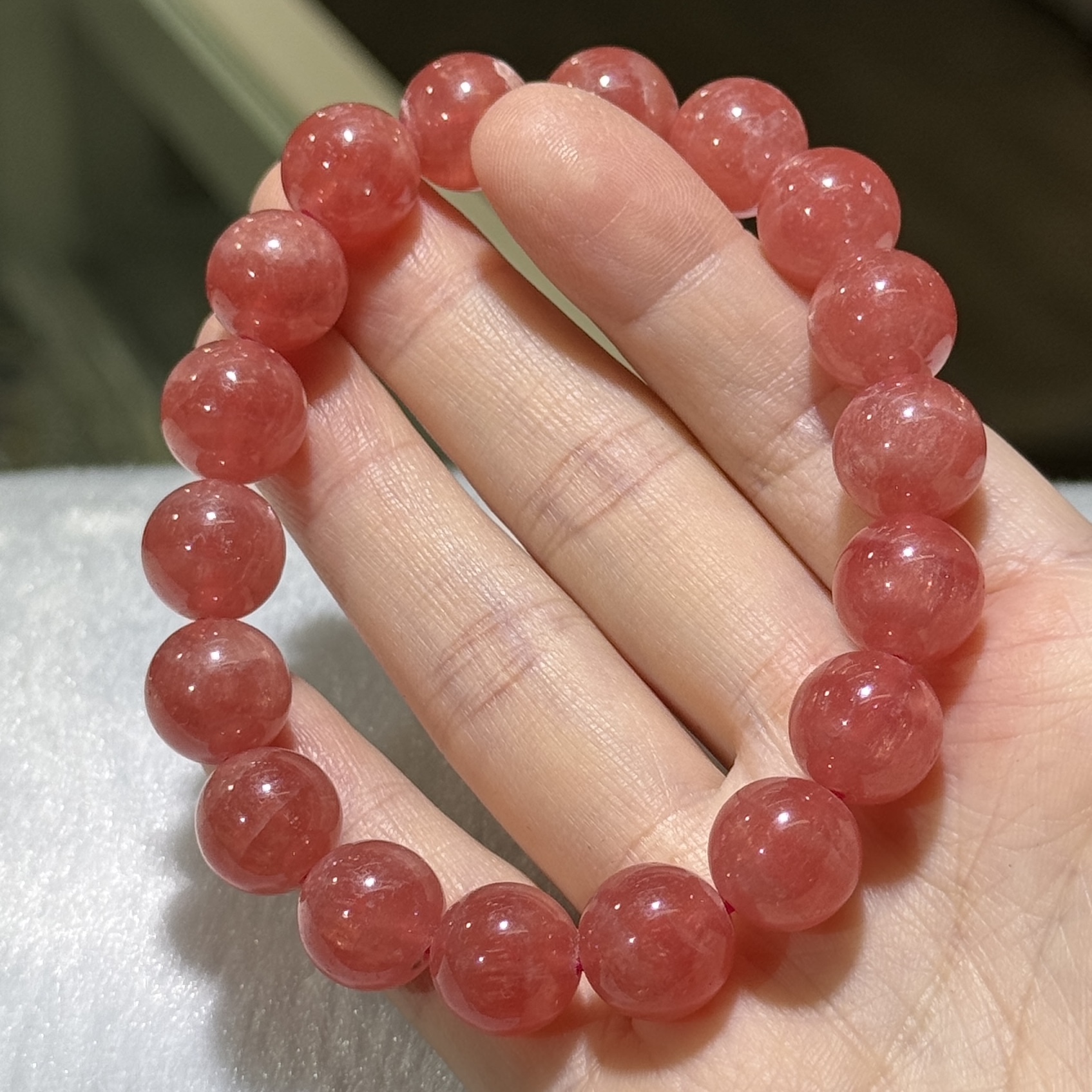 高品 ✨ 紅紋石手串 11.5 mm +/-