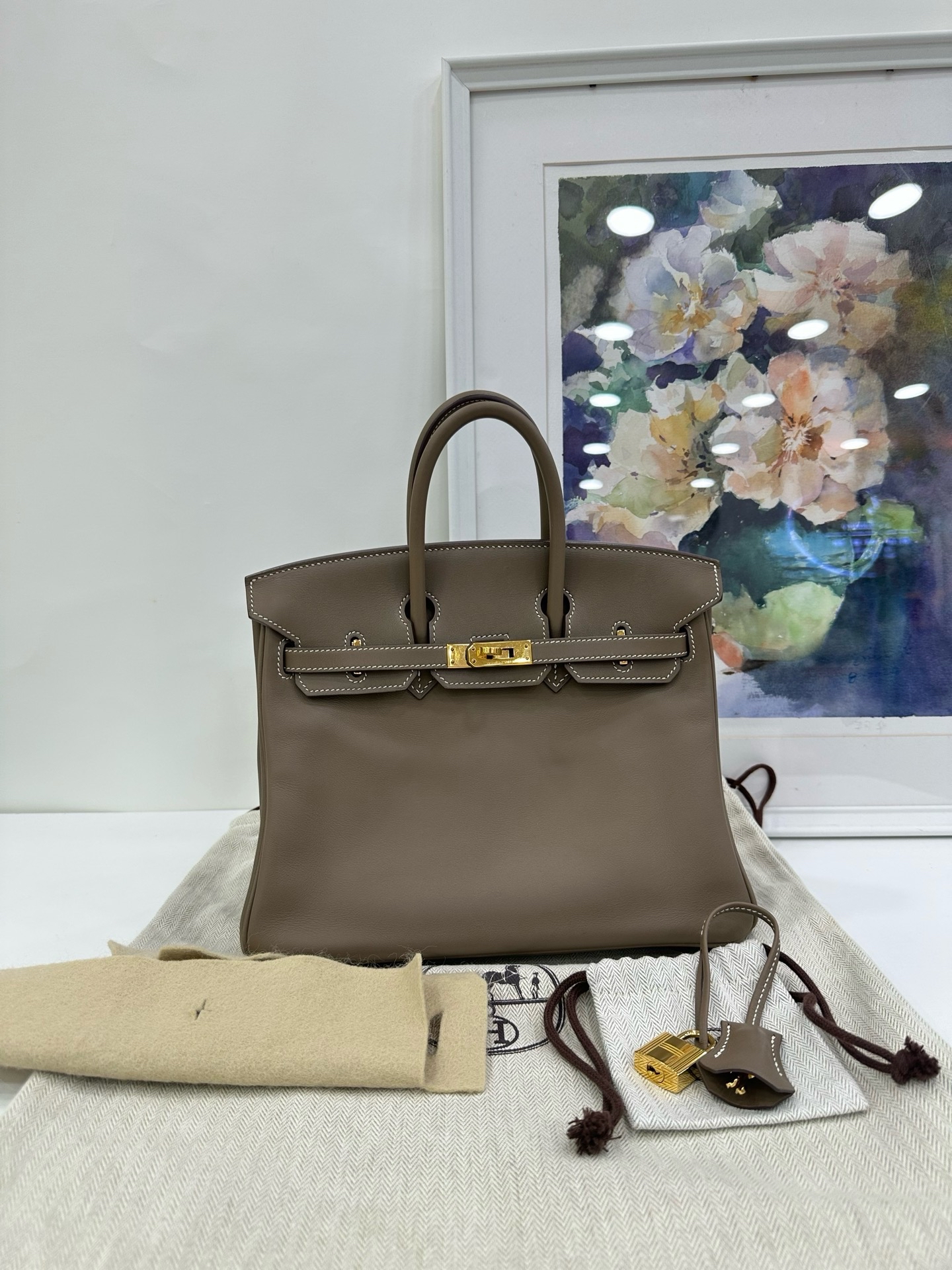 Pre-Owned HERMÉS Birkin 25 Stamp X / Product Code: 26052204