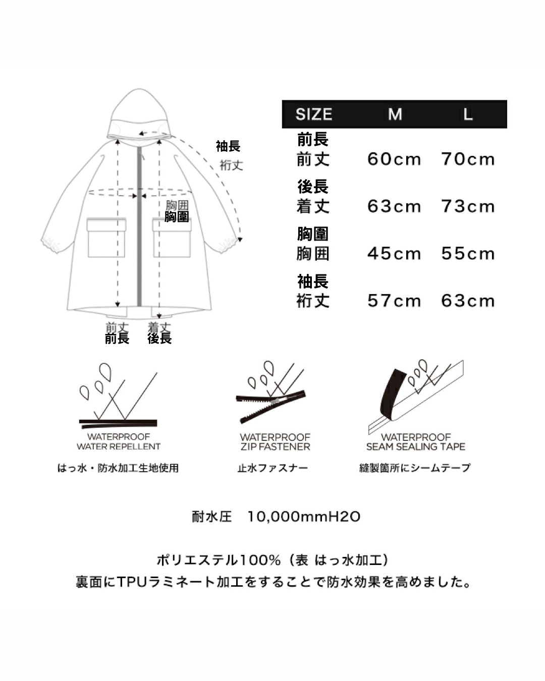 日本代購【 2026新色 日本直送  KiU 升級版 兒童 雨褸  kids rain coat 】﻿﻿﻿﻿﻿