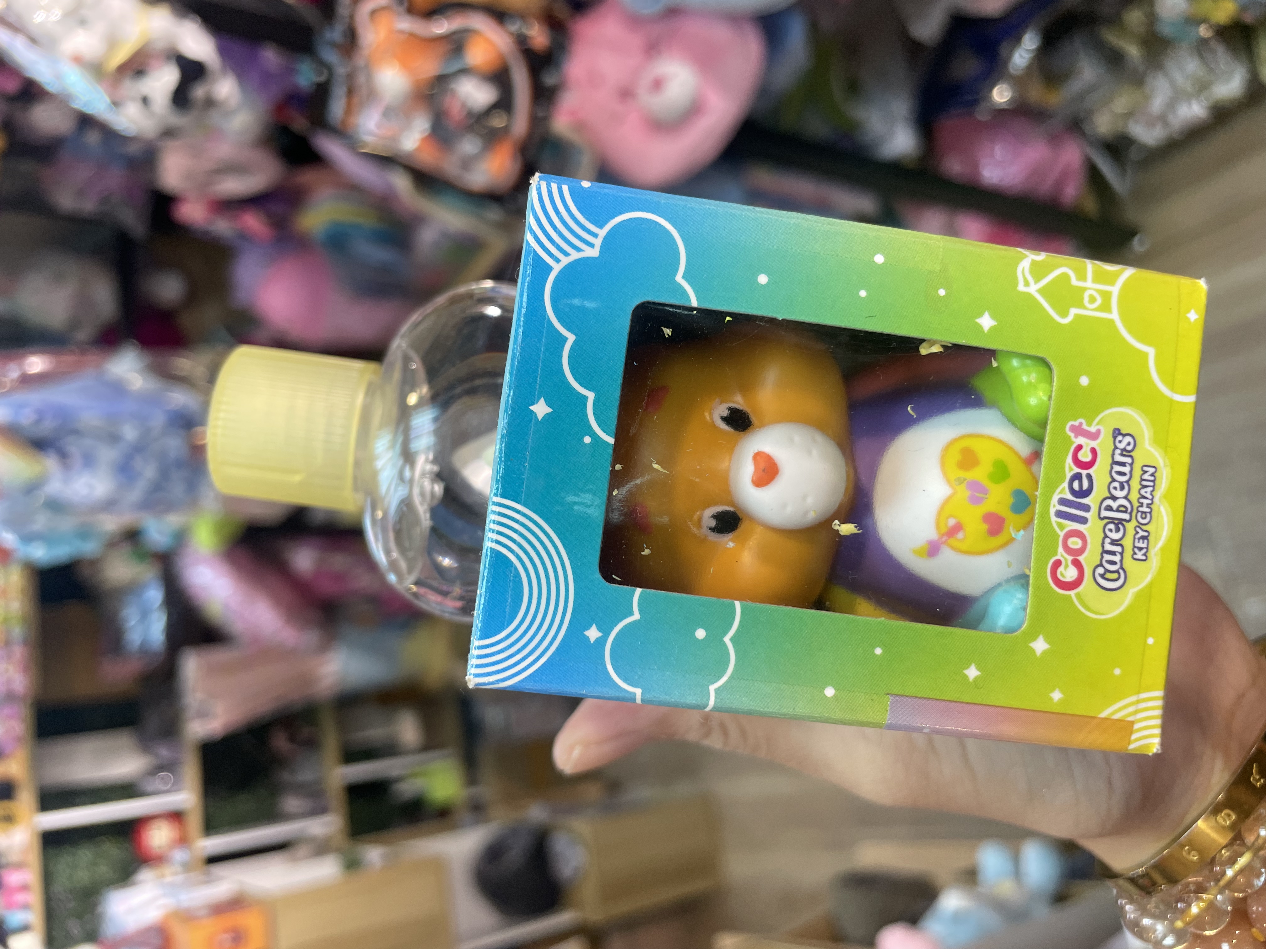 減價品🌈Care Bears  鑰匙扣+baby oil🐻