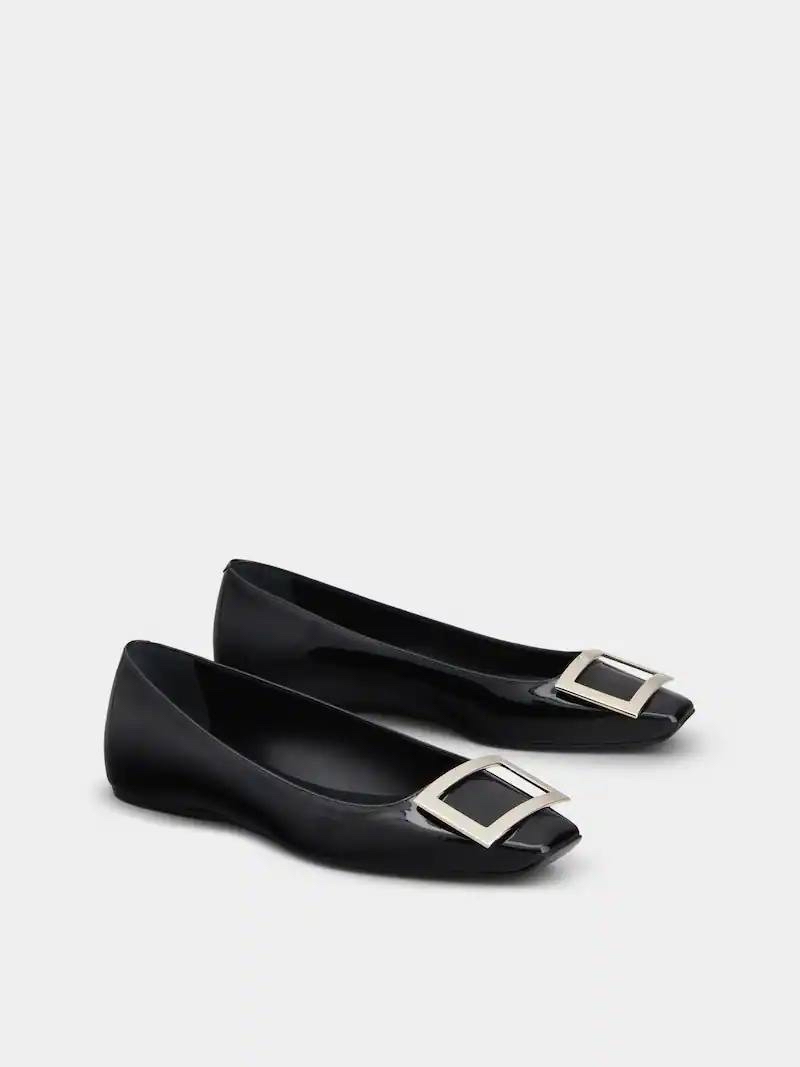 限時優惠✨訂貨🍒RV 經典黑色漆皮Flat  補碼 Size 36-39/40