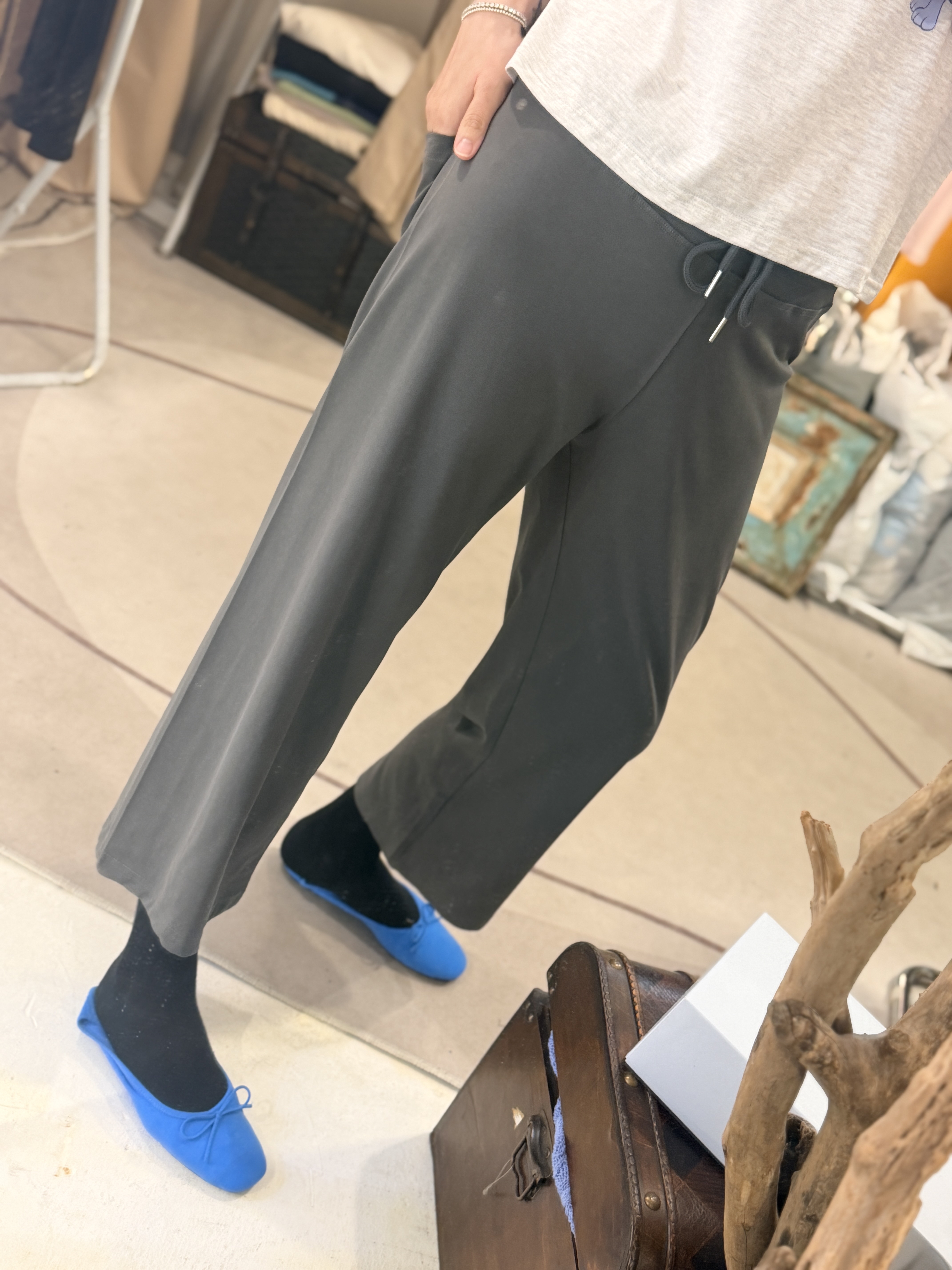 Soft cotton casual pants 