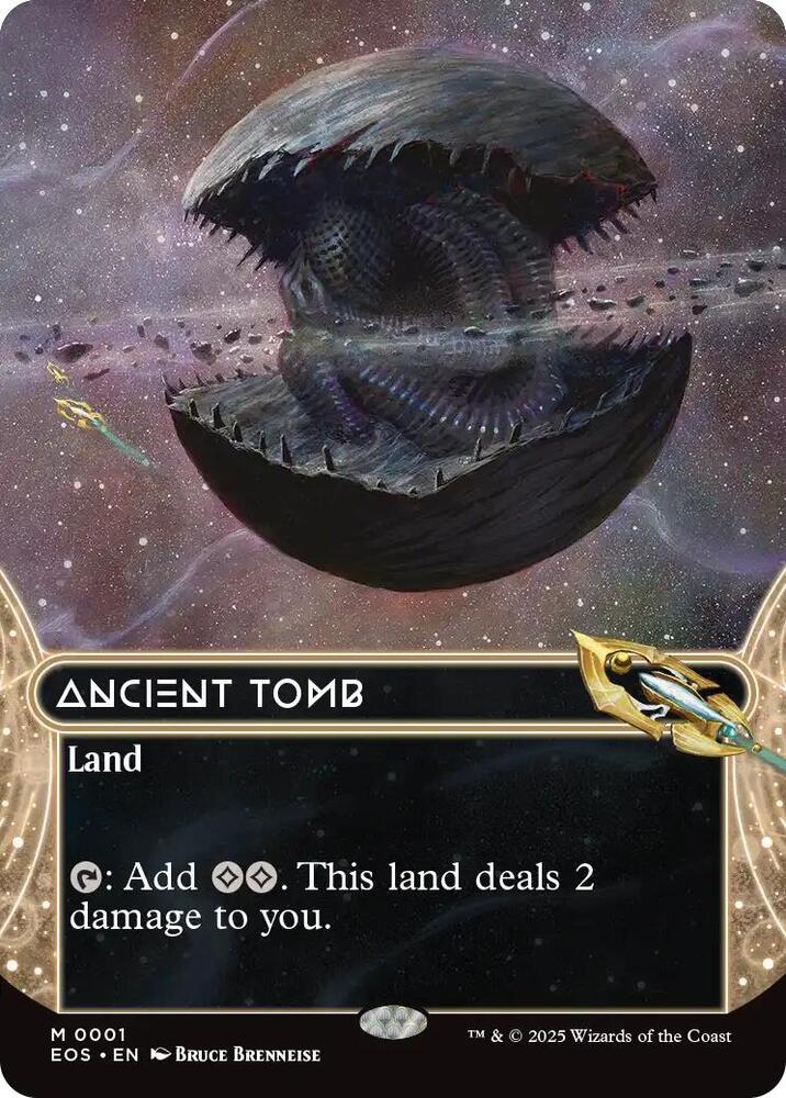 Ancient Tomb (0001) (Borderless) - Edge of Eternities: Stellar Sights (EOS)