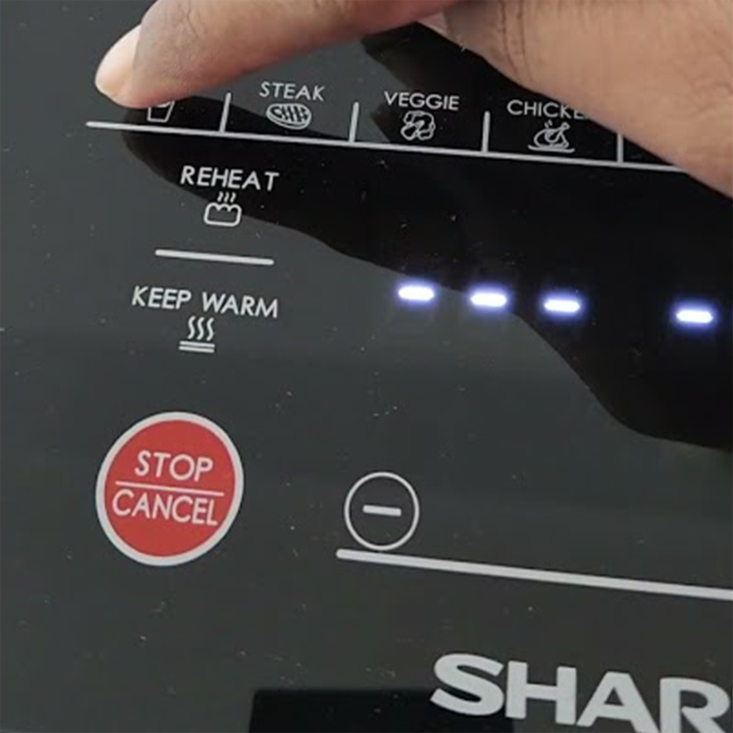 Sharp 7L Large Capacity Air Fryer (KFAF70MBK)