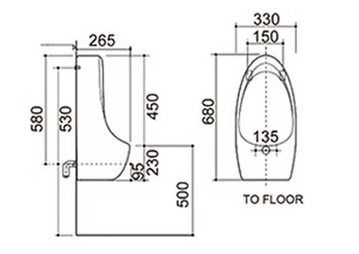 Richford UR605 尿斗