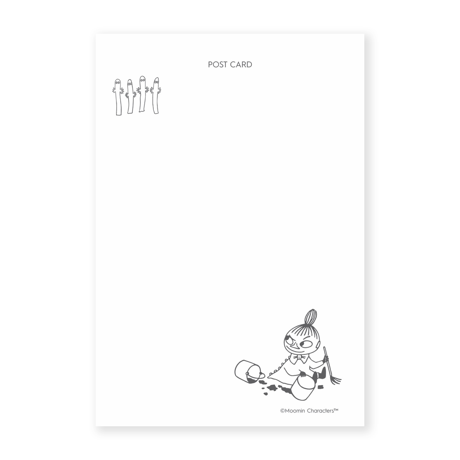 Moomin姆明 - 明信片 (黃色高塔款)