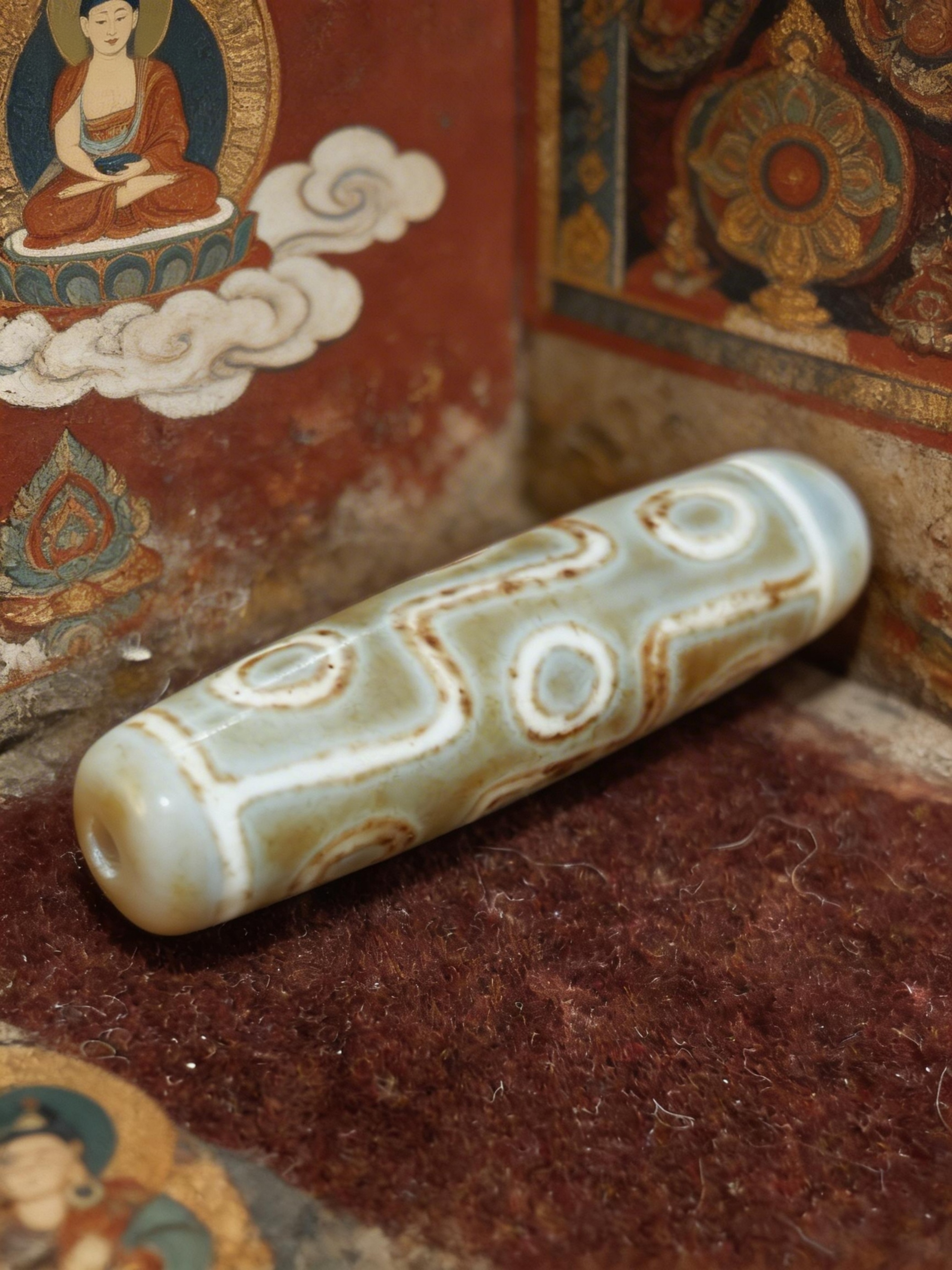 「高油九眼天珠」26031