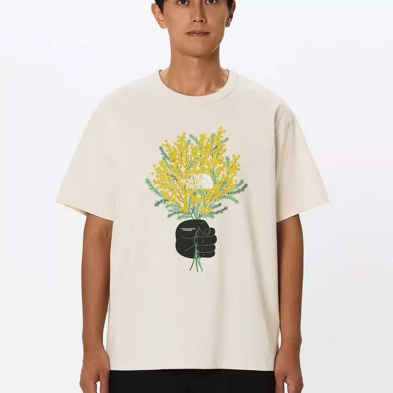 預訂 TNF手持花朵logo短袖Tee [貨號26A376]