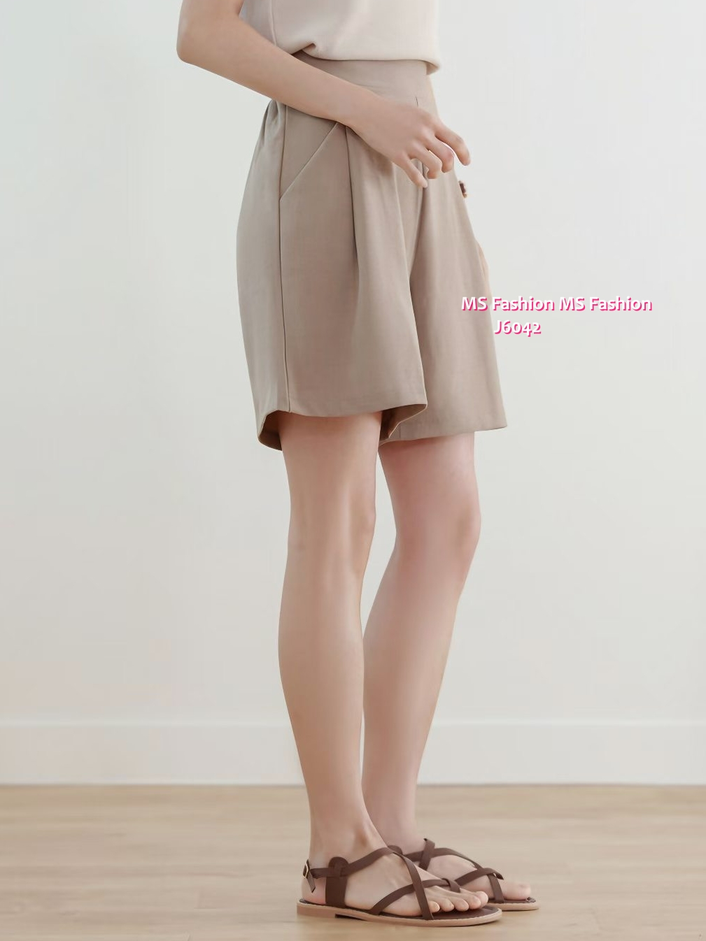 J6042 韓國🇰🇷靚西裝料短褲仔