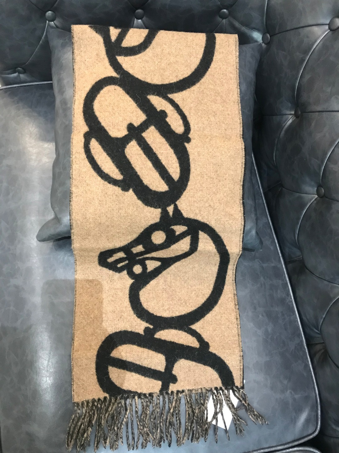 【現貨】【原單】Hermes 馬頭頸巾cashmere 