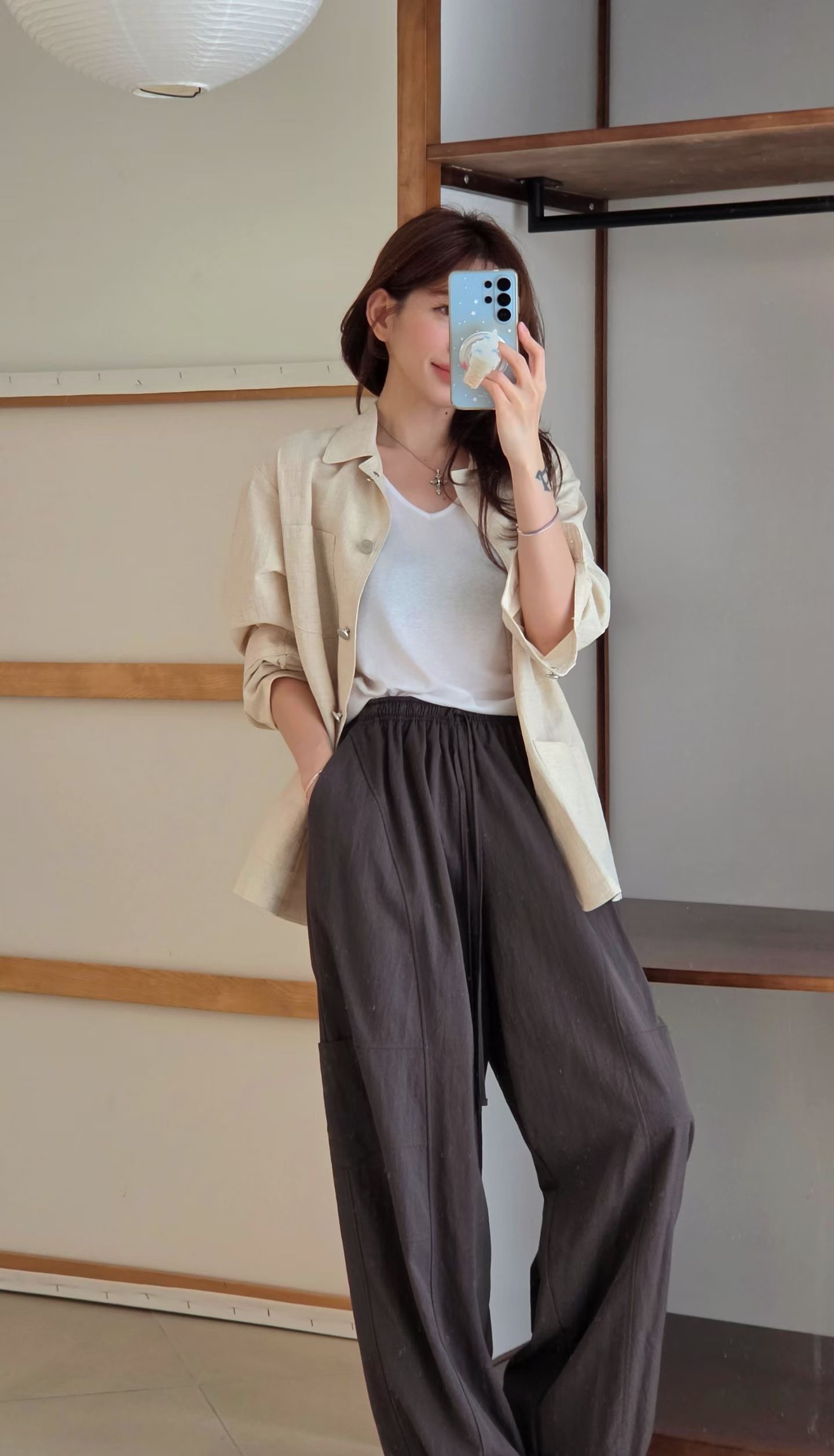Linen blazer 