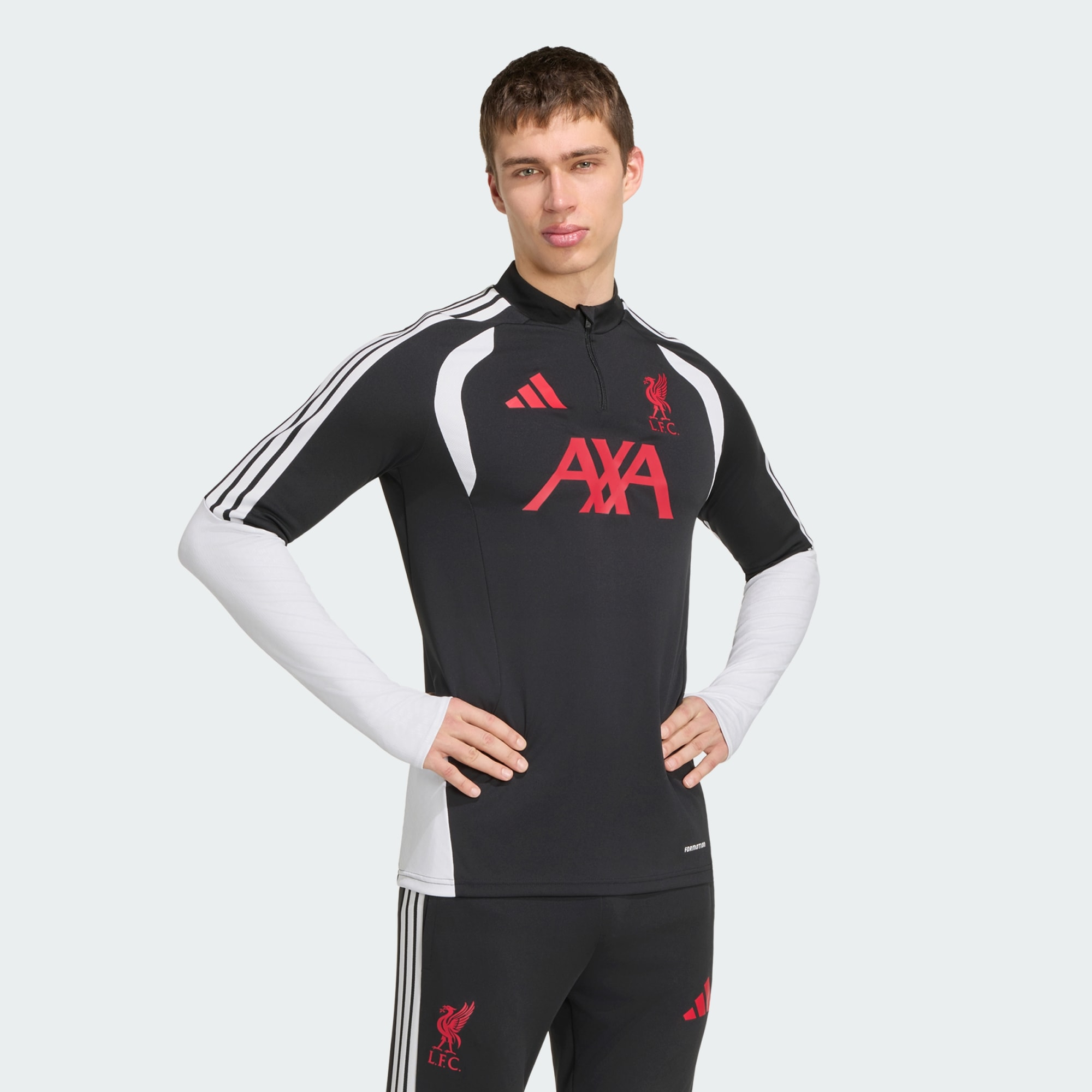 Adidas Liverpool 利物浦 2026-27 Tiro 黑色1/4拉鏈訓練上衣 KB5774