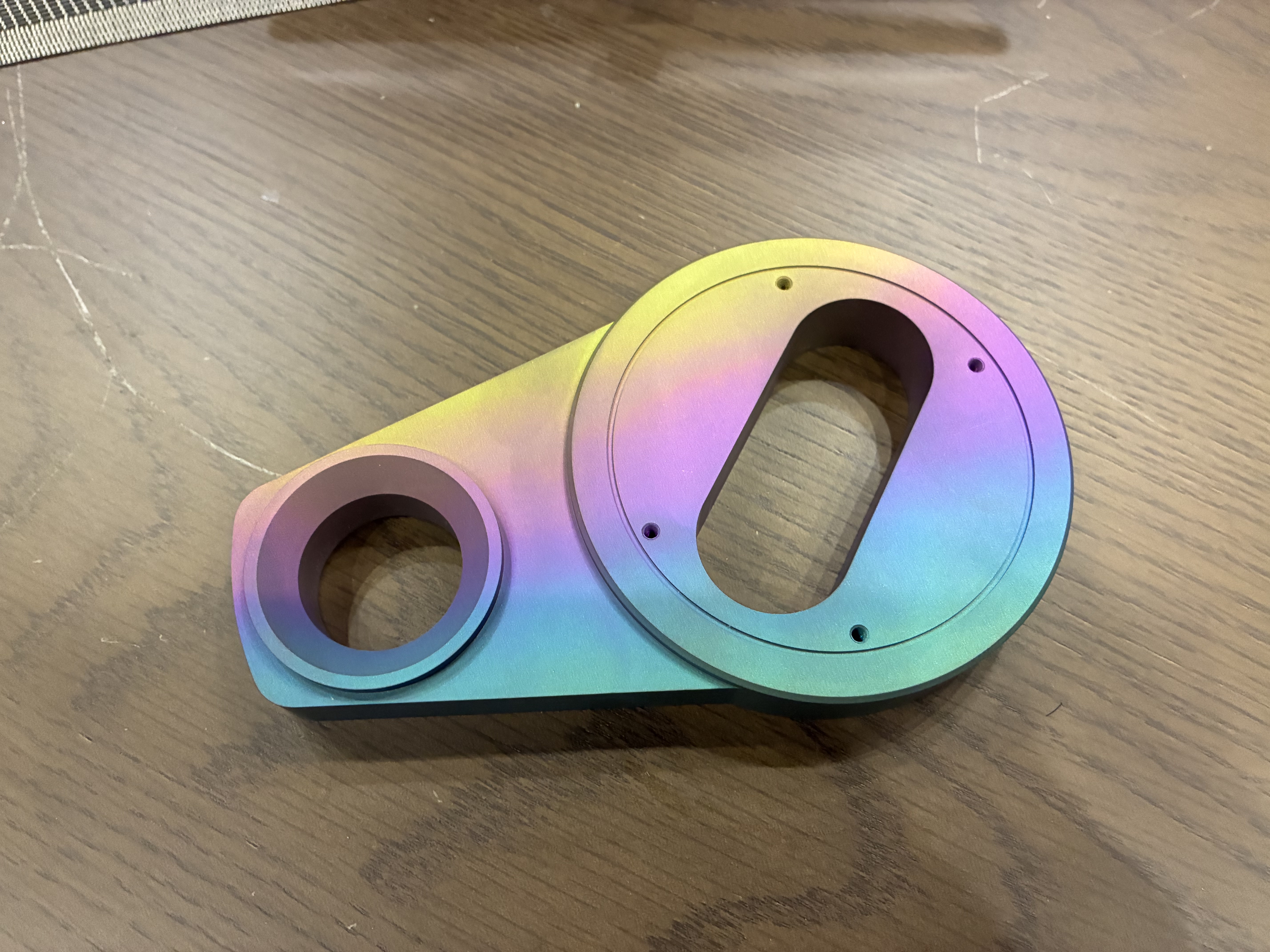 Techdas Air force Turntbale Armboard(Titanium alloy)