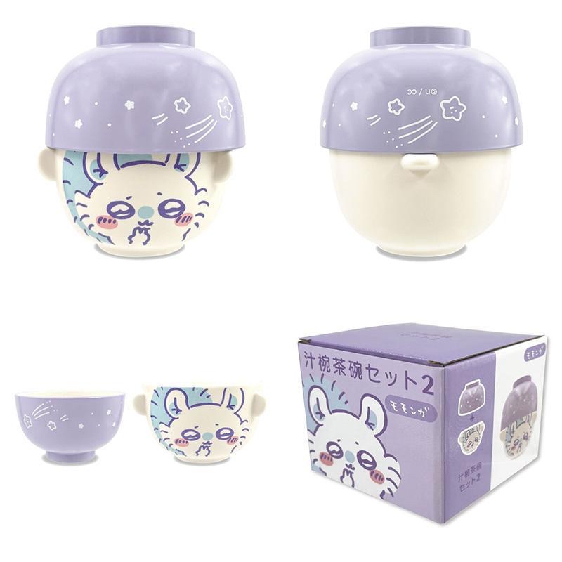 日本現貨/預訂📍Chiikawa圖案湯碗飯碗套裝