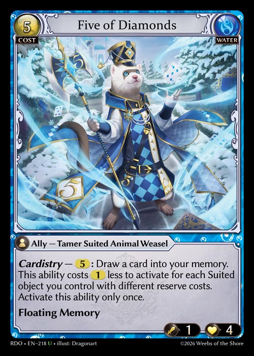 Five of Diamonds / RDO-218 (U)