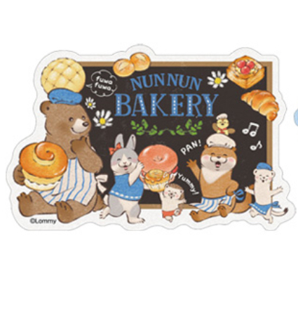 愛說謊的水獺 貼紙｜預訂