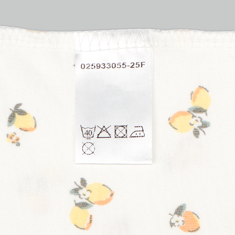 🇯🇵預訂 日本直送🇯🇵檸檬印花純棉短袖包屁衣兩件套