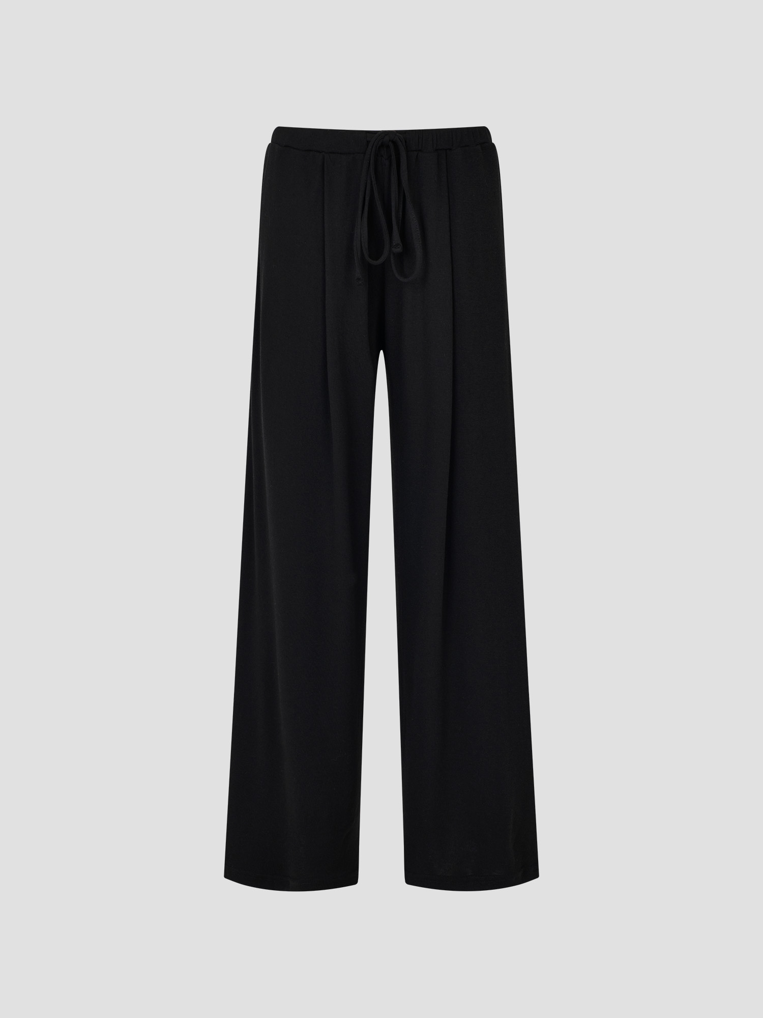 預購_Flow Pintuck Wide Sweat Pants by Conch