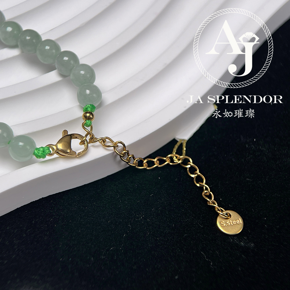 JN-2742,45,46 ,651 天然翡翠A玉-花開富貴立體雕花項鏈