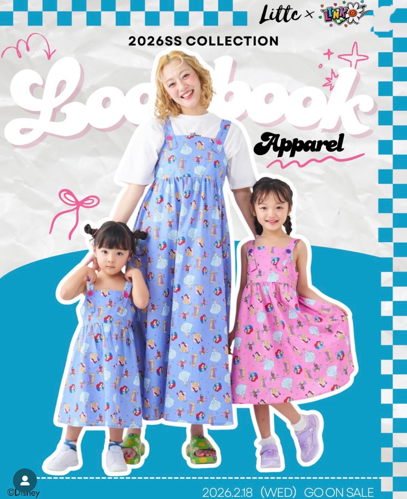 ▫️現貨▫️Littc公主滿印連身裙（大人/小童）