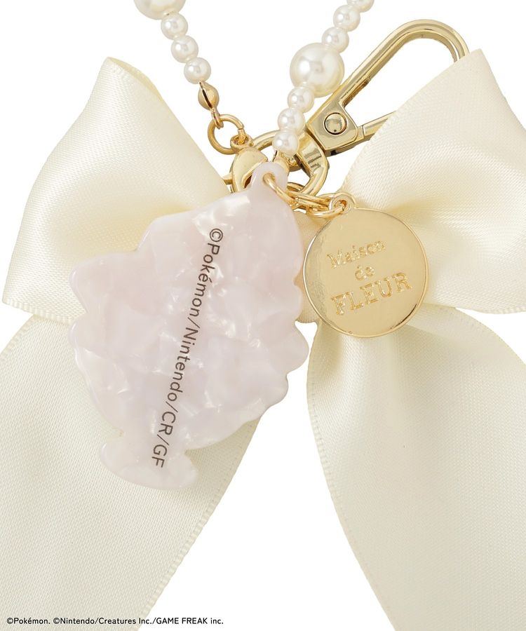 🎀【預訂】 PokePeace x Maison de FLEUR 絲帶掛飾 - Mahomil