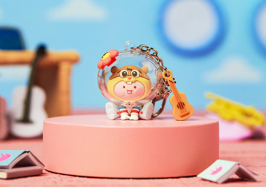 海綿寶寶 X Kakao Friends 鎖匙扣