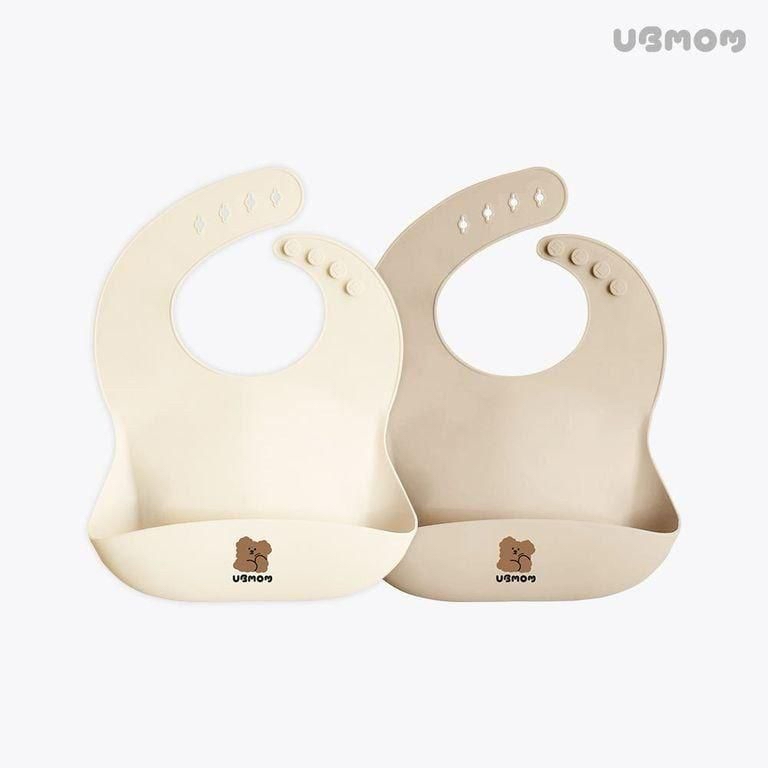 Ubmom鉑金矽膠圍兜