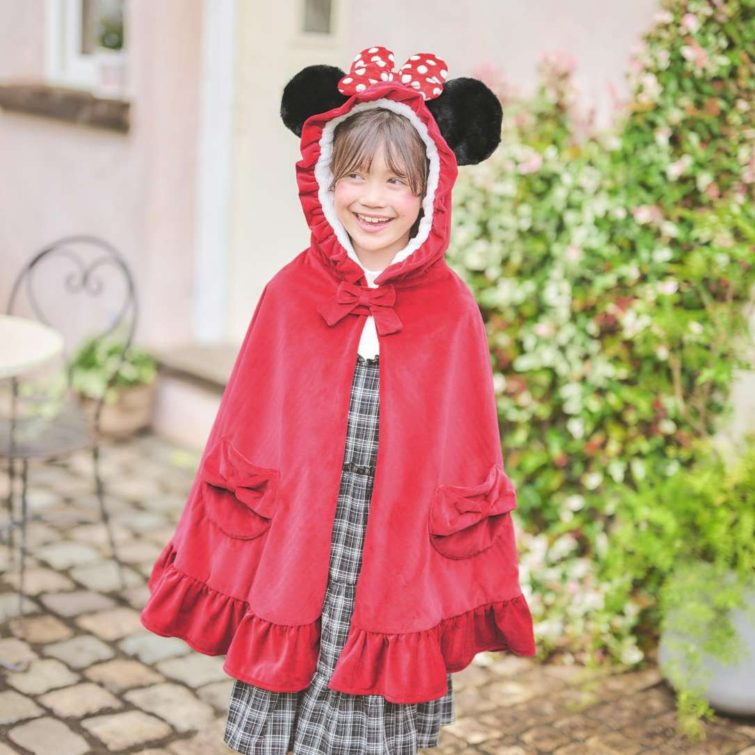🌸 【預訂】Minnie Kids Cape Hood - Disney Store 6/10新品
