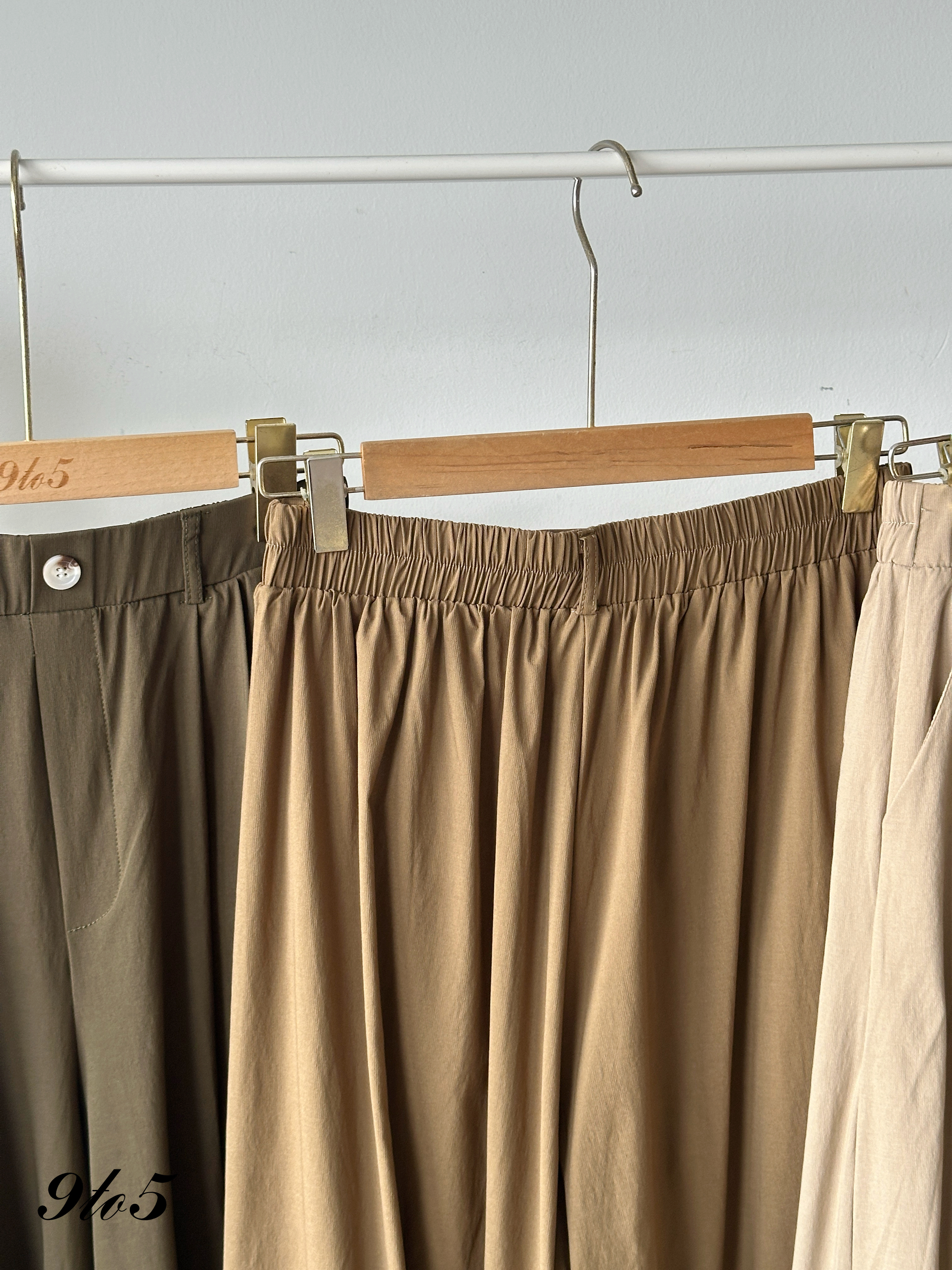 S1902 Wide Leg Long Pants - 6 Colors 