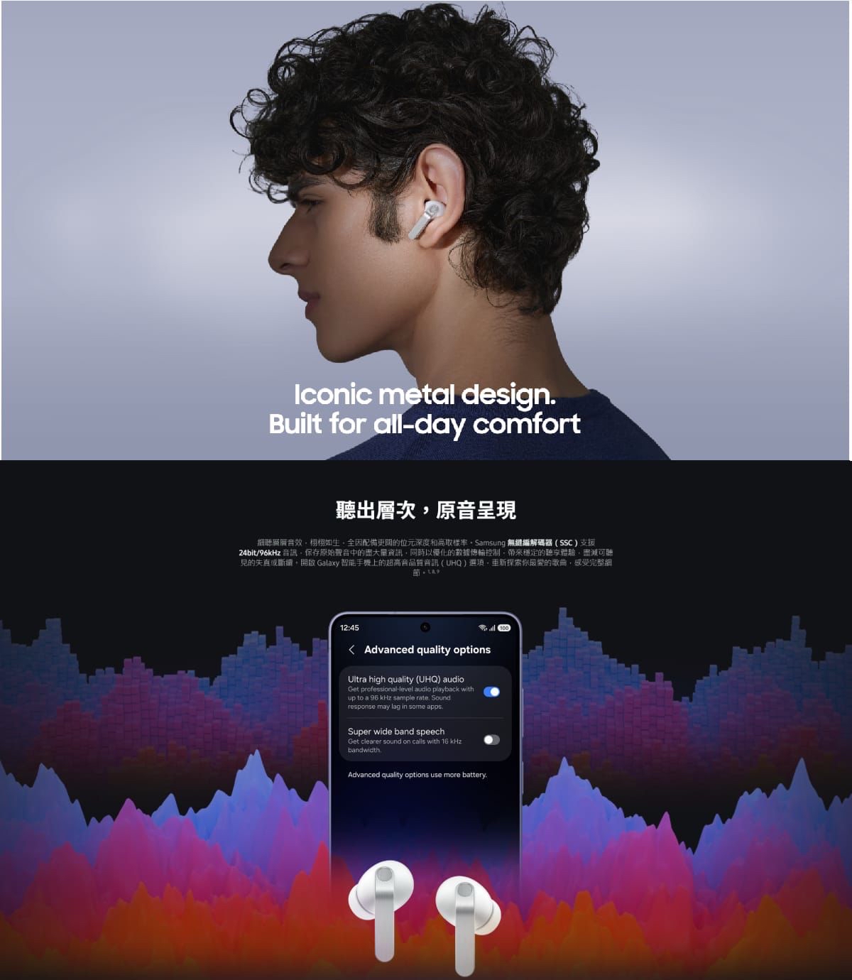 Samsung Galaxy Buds4 Pro 耳機