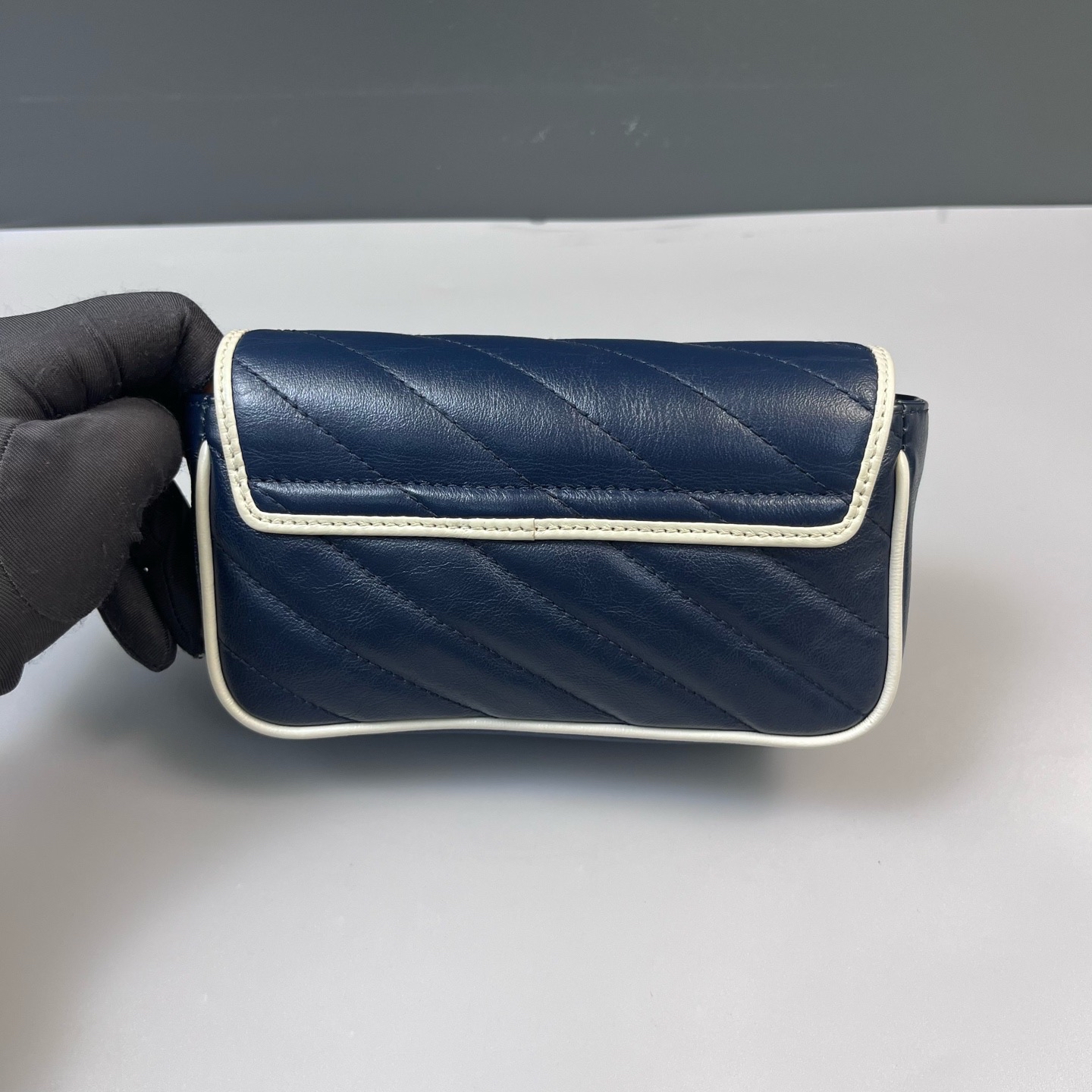 【預訂貨品】Gucci super mini馬蒙拼色包