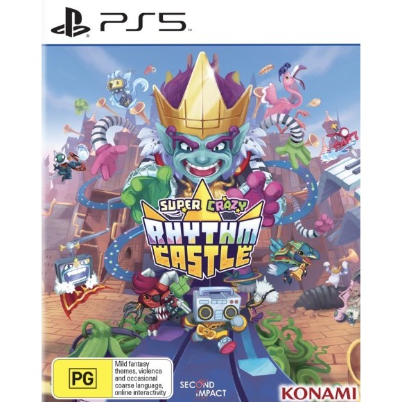 (🔥NEW RELEASE🔥) Super Crazy Rhythm Castle Full Game (PS4 & PS5) Digital Download