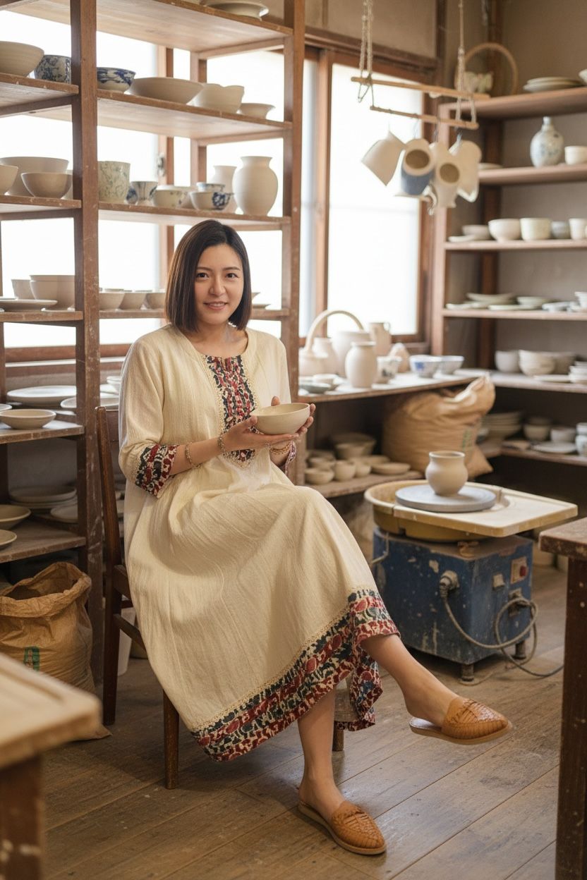 1669 White 3D Pattern Camouflage A-Line OP