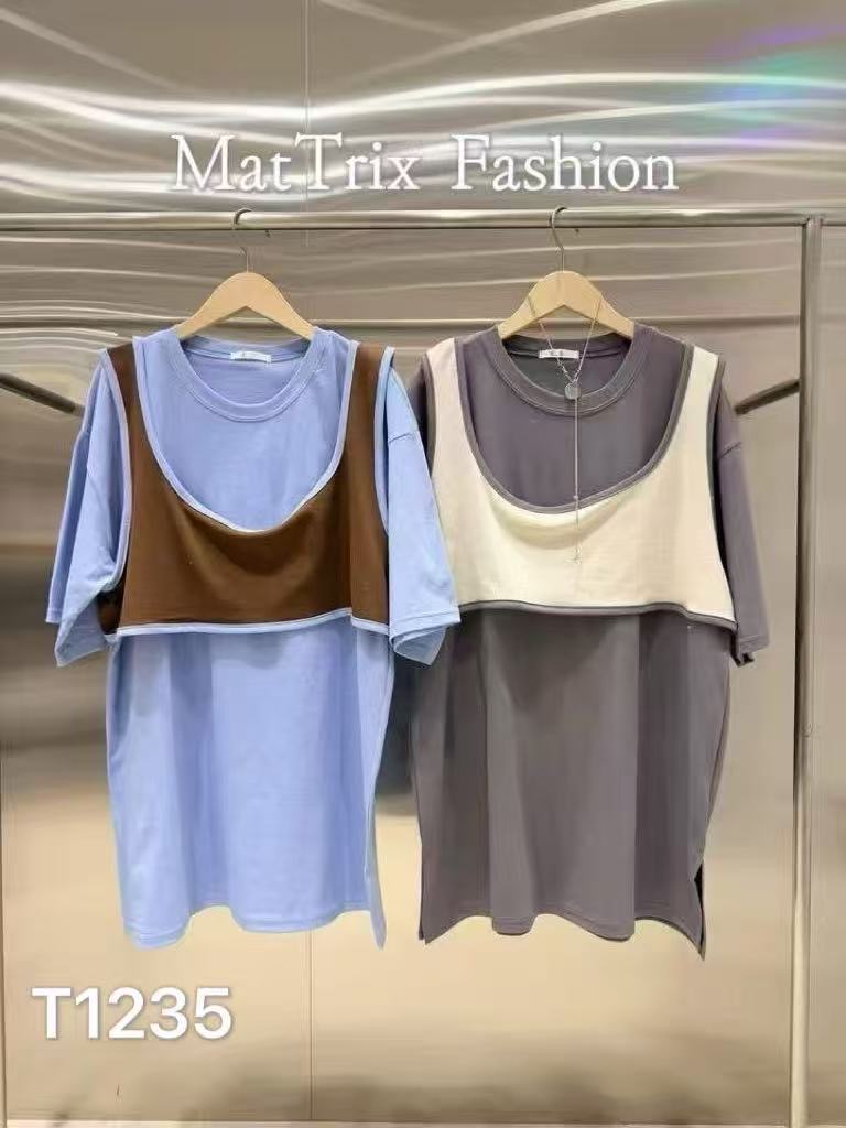 T1235 外背心+Tee  原價$239