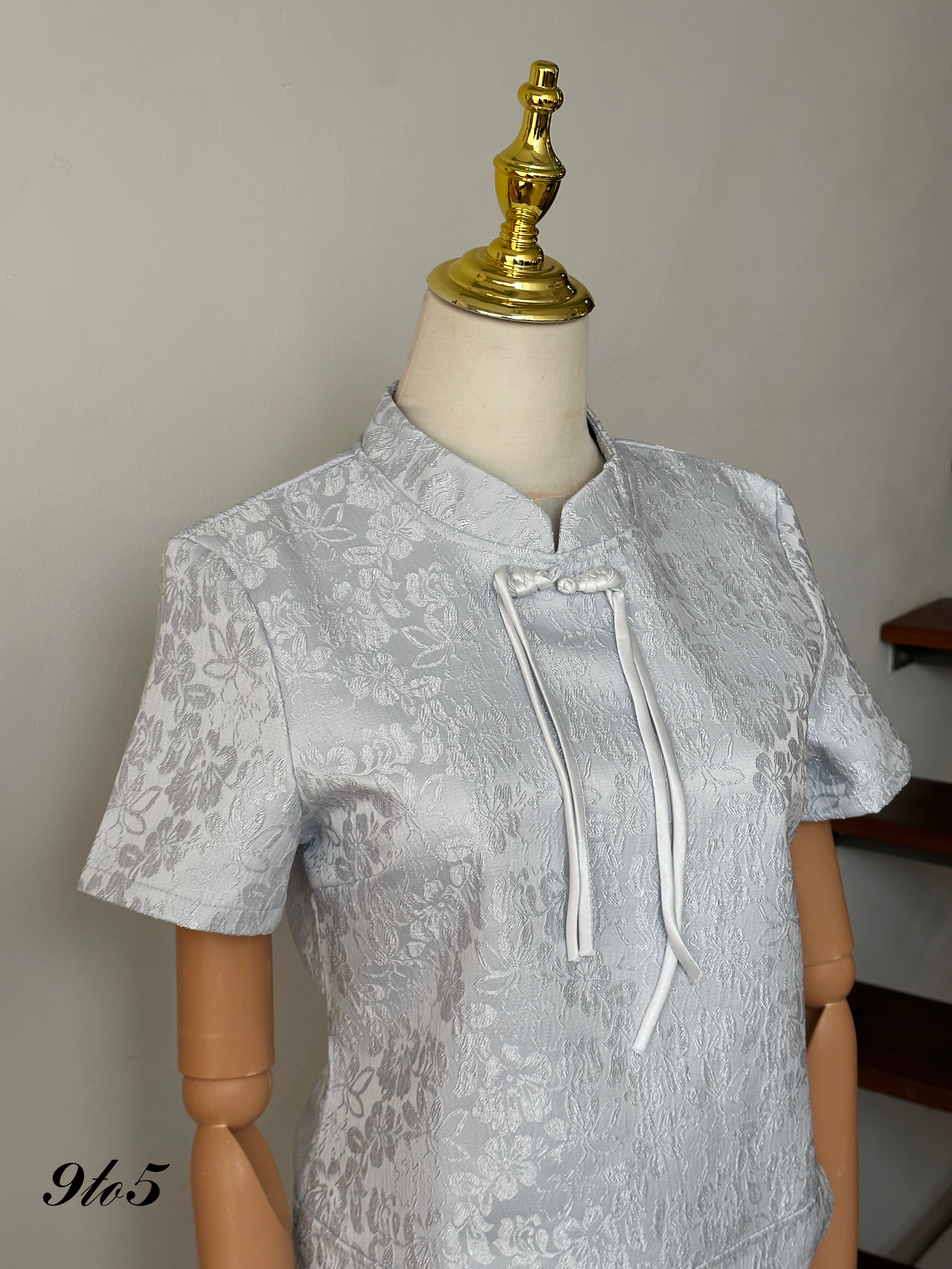 D2306 Cheongsam Matching Set - 3 Colors