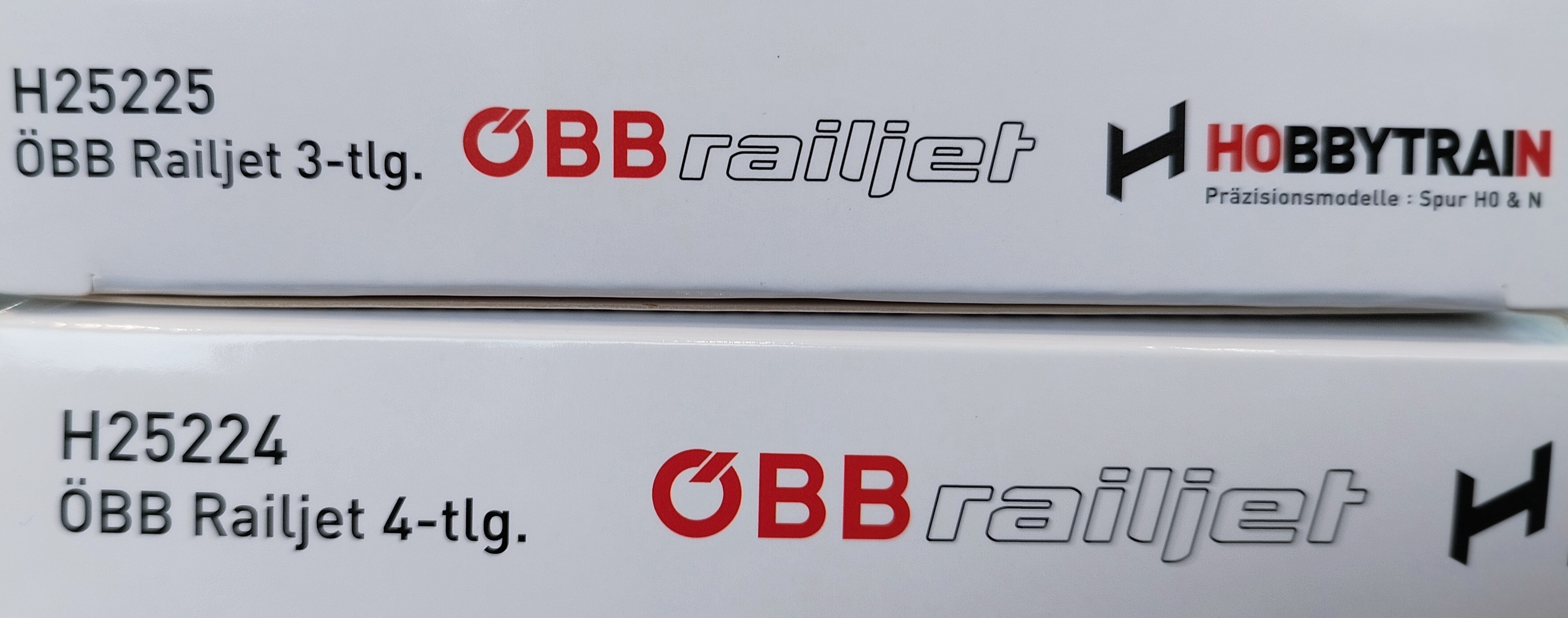 ÖBB Railjet 奧地利聯邦鐵路噴射機客運列車 Lemke Hobbytrain N 1:160 7pcs/set