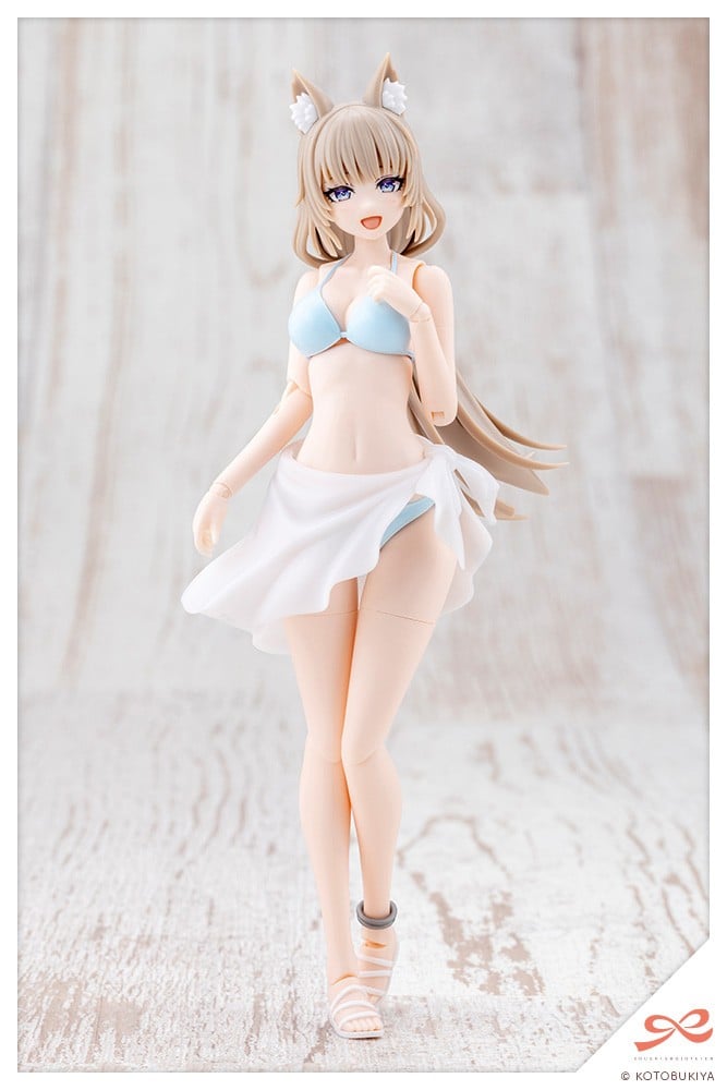 (預訂訂金 $100) (總價 $323) 壽屋 Kotobukiya 創彩少女庭園 獸耳艾米莉塔【泳裝】 模型 (行版) (KO09597) 