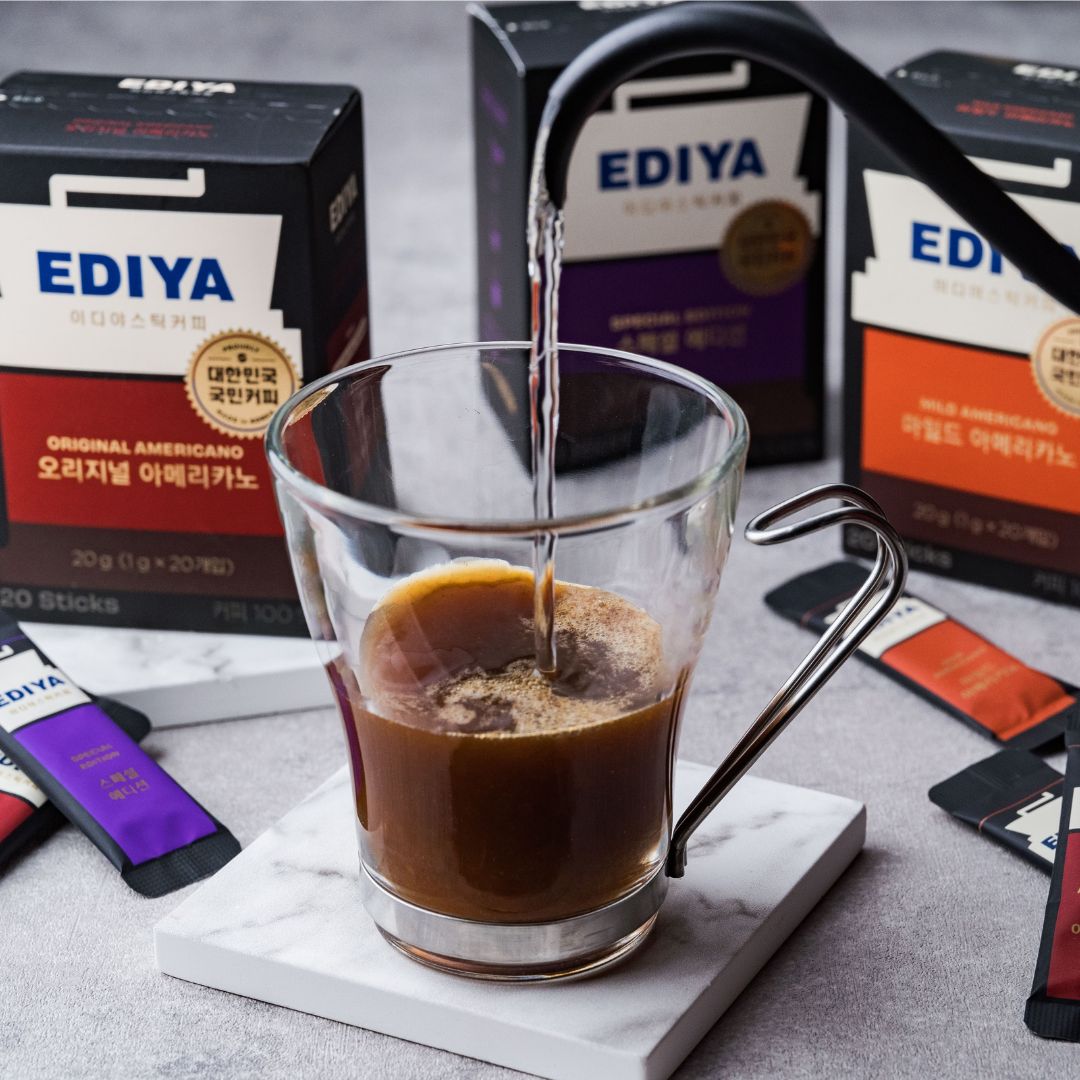 EDIYA COFFEE 即沖咖啡粉 20g (1g x 20個) - Original Americano / Special Edition / Mild Americano 平行進口